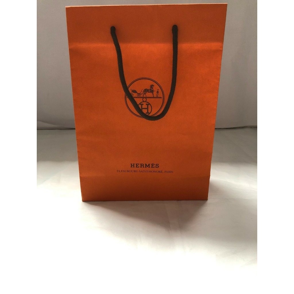 Hermes Paper Shopping Bag Reusable Orange 113 X 82 X 33